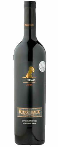 Ridgeback Shiraz 2014